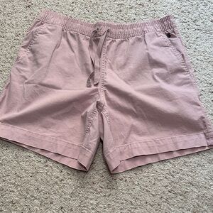 L.L. Bean Pink and Blue Favorite Fit Shorts